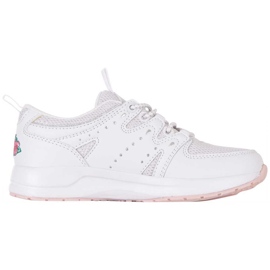 Kappa Loretto K Kinderschuhe weiß und rosa 260791K 1022