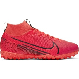 Nike Mercurial Superfly 7 Academy Tf Fußballschuh AT7978 606 rot rot