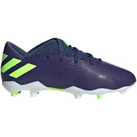 Adidas Nemeziz Messi 19.3 Fg Junior EF1814 Fußballschuhe gelb lila