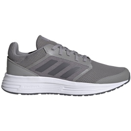 Graue Herren Laufschuhe adidas Galaxy 5 FW5714