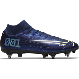 Nike Mercurial Superfly 7 Academy Mds Sg Pro Ac CK0014 401 Fußballschuh marineblau marineblau