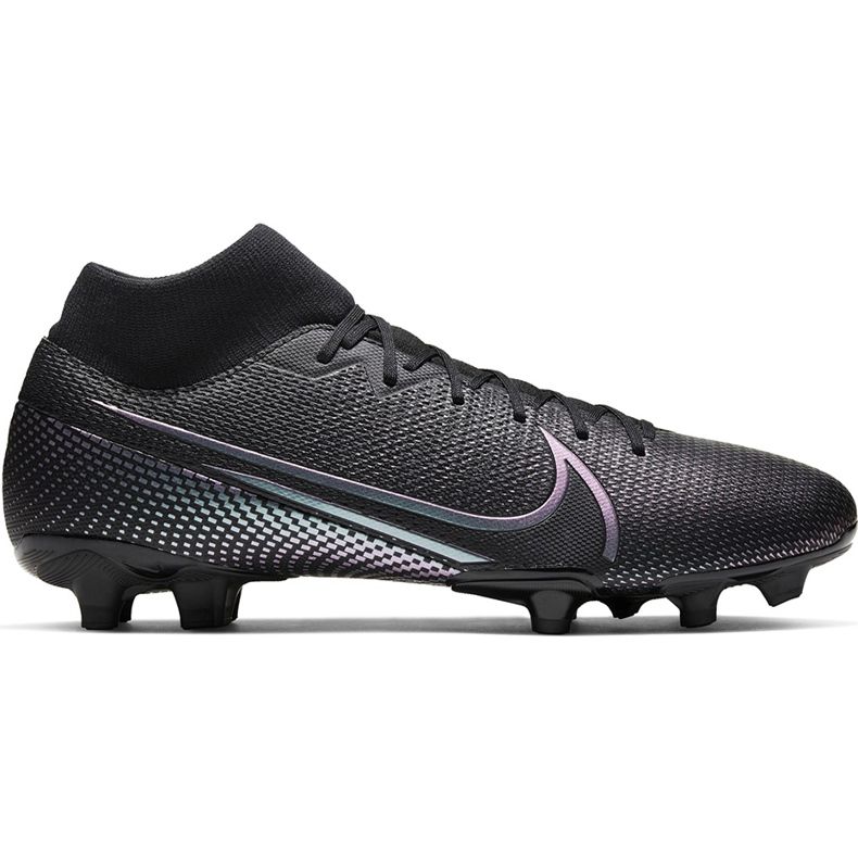 Nike Mercurial Superfly 7 Academy FG / MG AT7946 010 Fußballschuhe schwarz schwarz