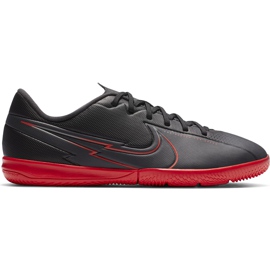 Nike Mercurial Vapor 13 Academy Ic Junior AT8137 060 Fußballschuh schwarz rot schwarz
