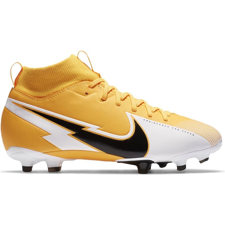 Nike Mercurial Superfly 7 Academy FG / MG Junior AT8120 801 Fußballschuh orange