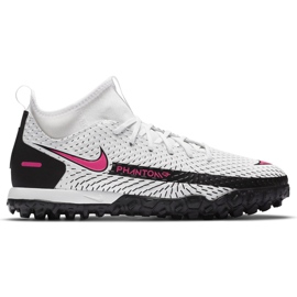 Nike Phantom Gt Academy Df Tf Junior CW6695 160 Fußballschuh weiß weiß