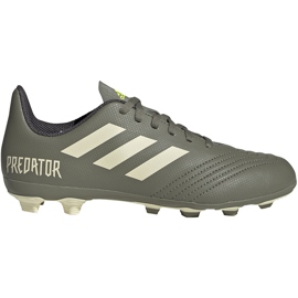 Adidas Predator 19.4 FxG Jr EF8221 Fußballschuhe mehrfarbig grau