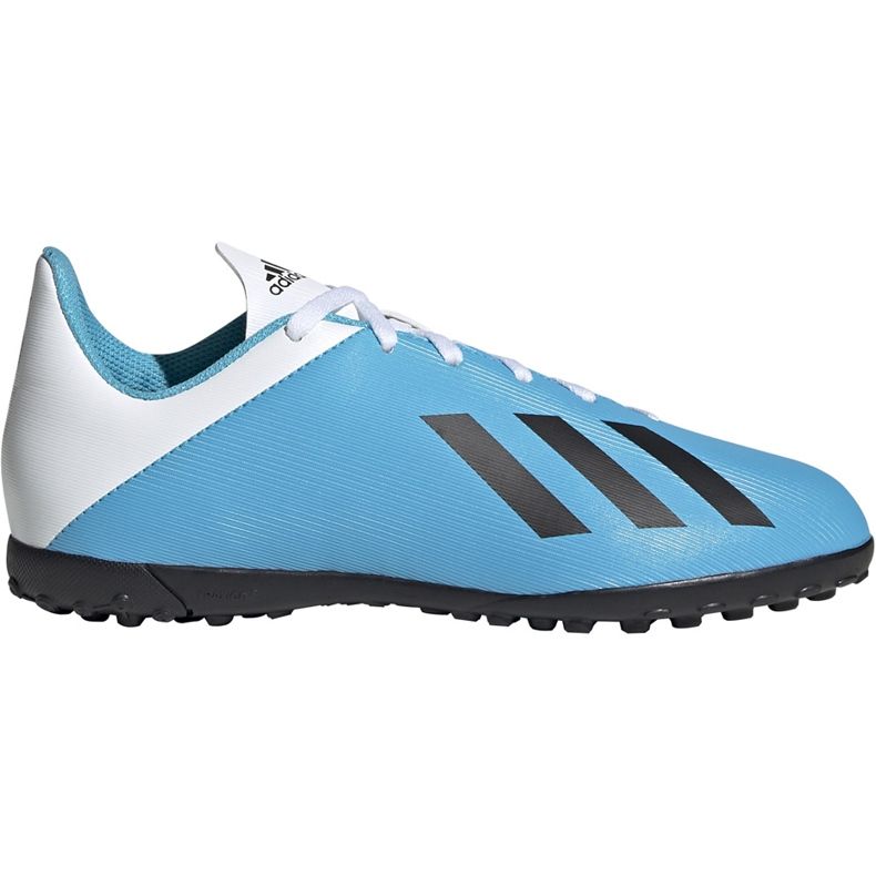Adidas X 19.4 Tf Junior Fußballschuhe blau und weiß F35347 mehrfarbig
