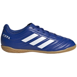 Adidas Copa 20.4 In Junior EH0926 Fußballschuhe blau blau
