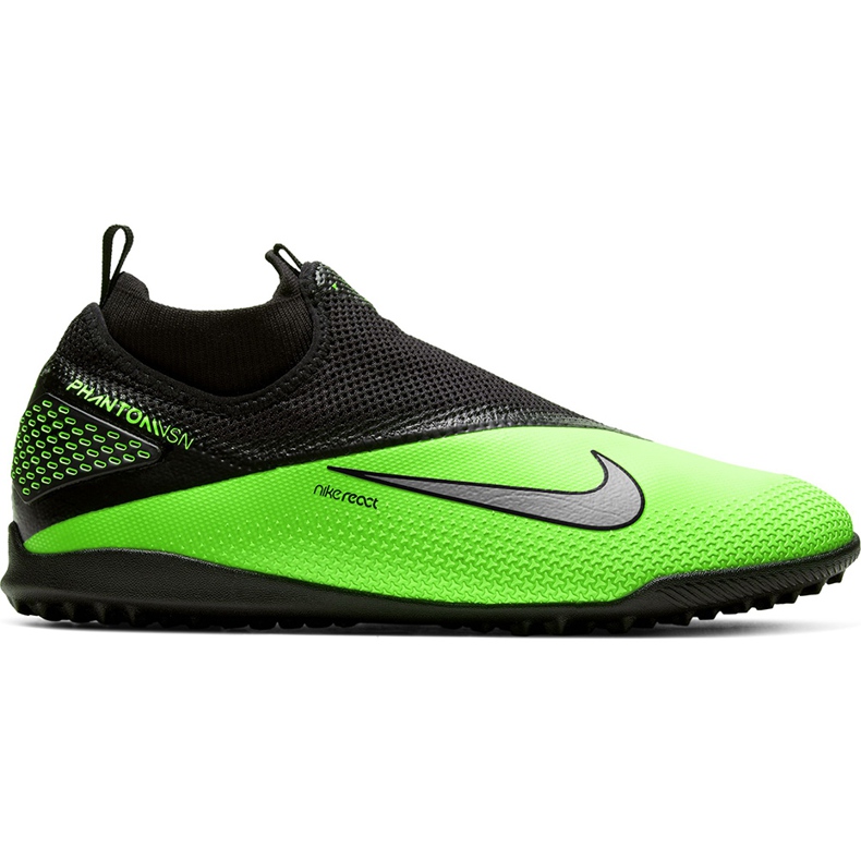 Nike React Phantom Vsn 2 Pro Df Tf CD4174 036 Fußballschuh mehrfarbig grün