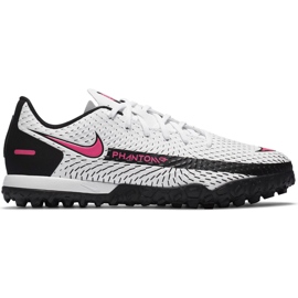Nike Jr Phantom Gt Academy Tf CK8484 160 Fußballschuh weiß weiß