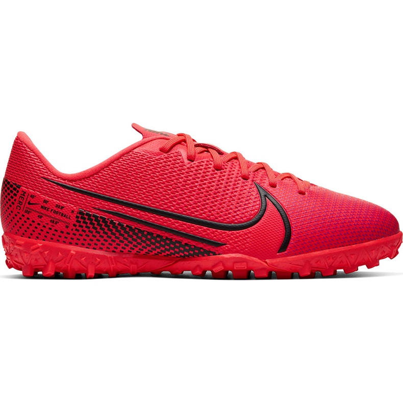Nike Mercurial Vapor 13 Academy Tf Junior AT8145 606 Fußballschuh rot rot