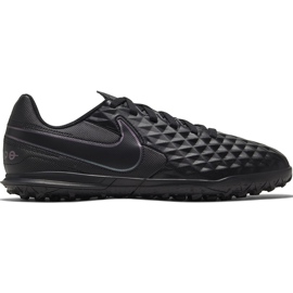 Nike Tiempo Legend 8 Club Tf Junior AT5883 010 Fußballschuhe schwarz schwarz