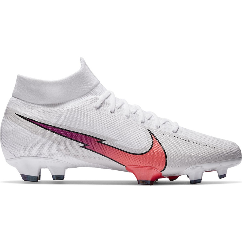 Nike Mercurial Superfly 7 Pro Fg AT5382 163 Fußballschuh weiß weiß