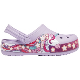 Crocs für Kinder FunLab Unicorn Band Cg K lila 206270 530