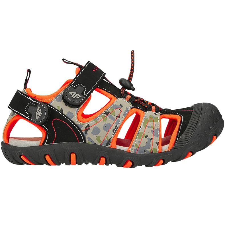 Sandalen für den Jungen 4F multicolor HJL20 JSAM002 90S schwarz mehrfarbig