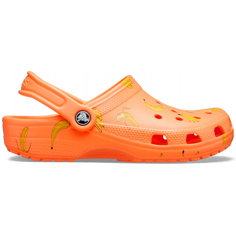 Crocs Kids Classic Vacay Vibes Clog Orange 206375 801