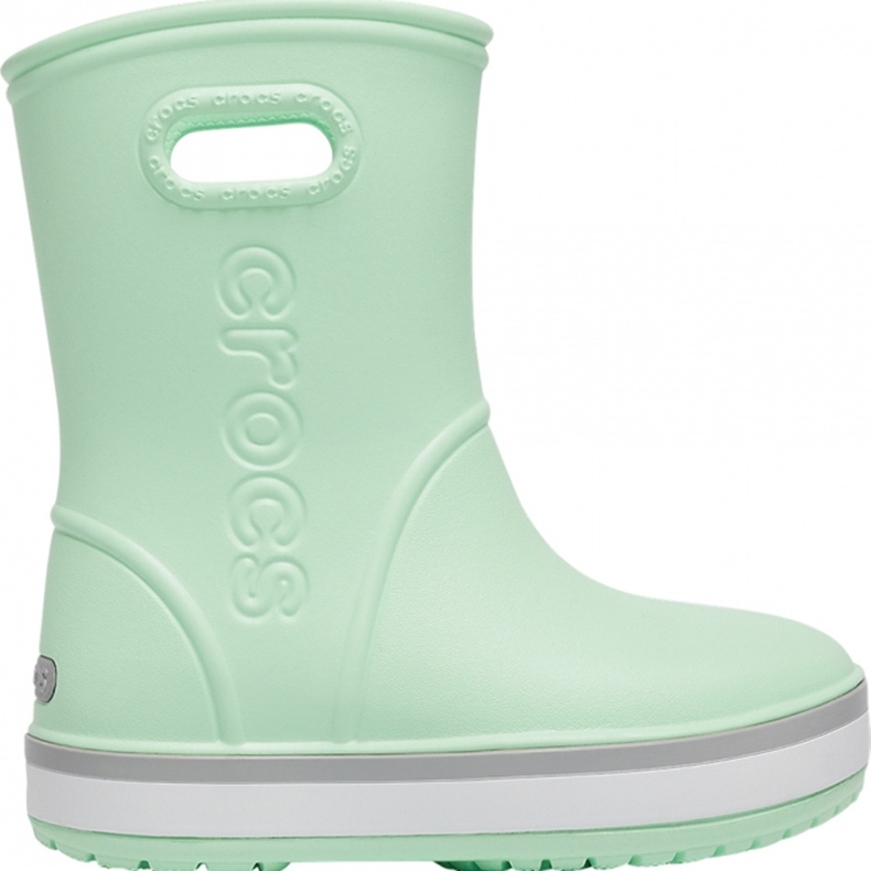 Crocs Regenstiefel für Kinder Crocband Rain Boot Kids grün 205827 3TO