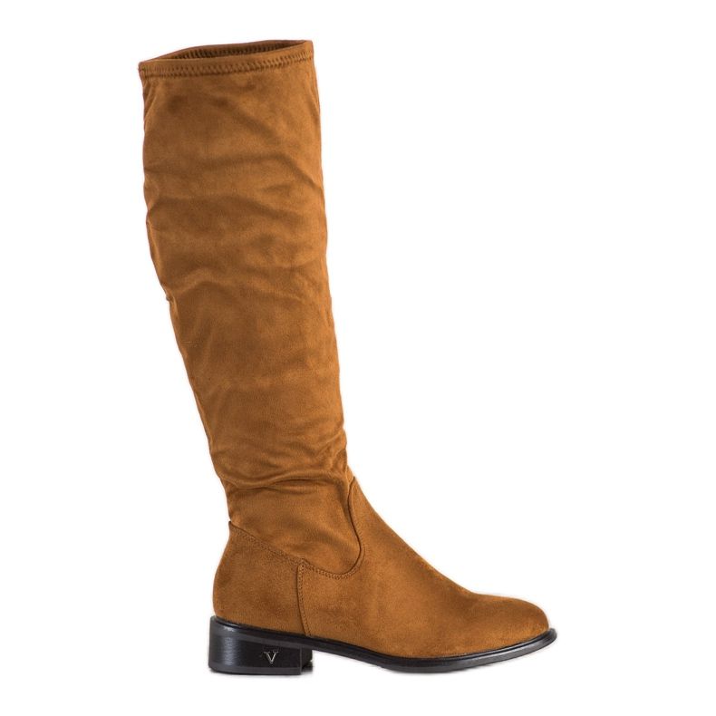 VINCEZA Wildlederstiefel braun