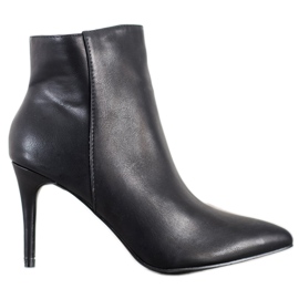 Sweet Shoes Sexy Stiefel aus Öko-Leder schwarz