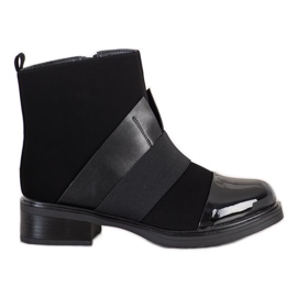 ENPLUS Schwarze Fashion Booties