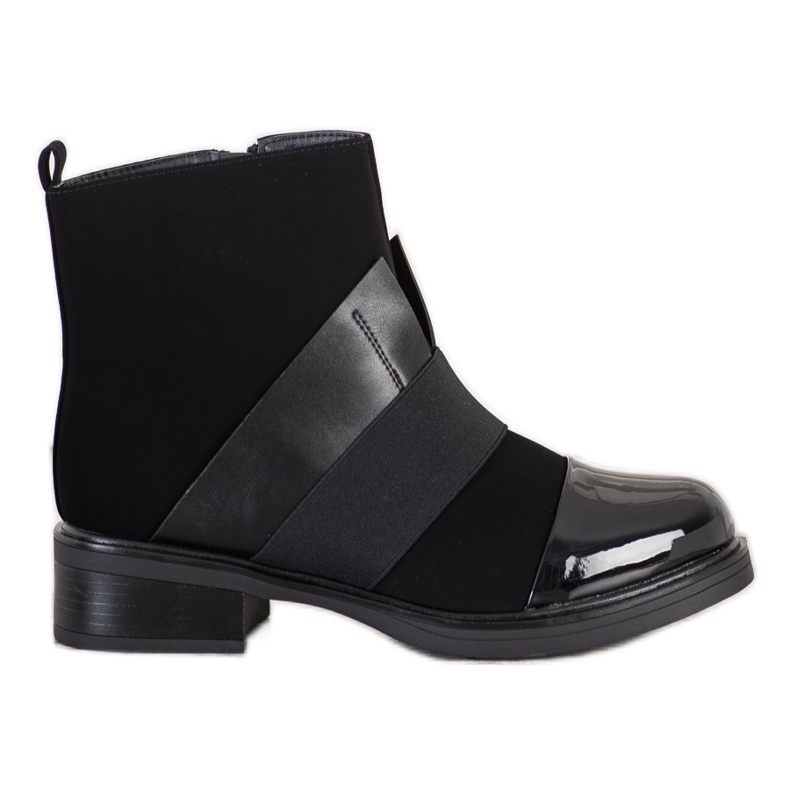 ENPLUS Schwarze Fashion Booties