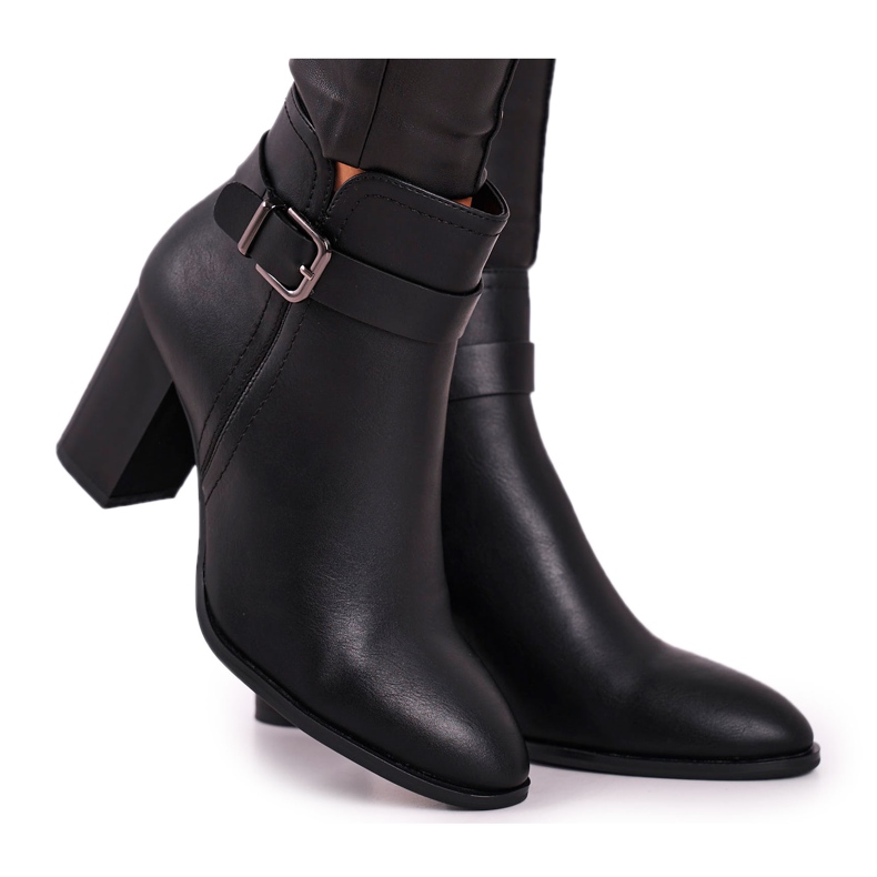 Damen Stiefel mit hohem Absatz Sergio Leone Schwarz BT509