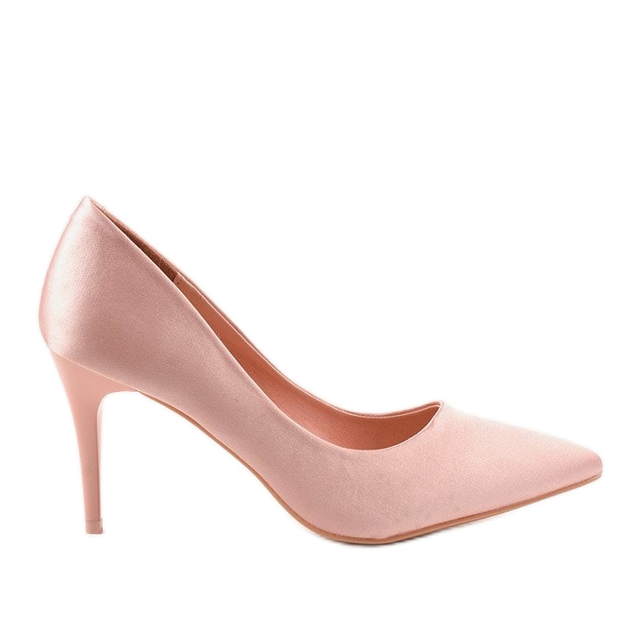 Pinke Pumps auf einem LEI-160-Absatz rosa