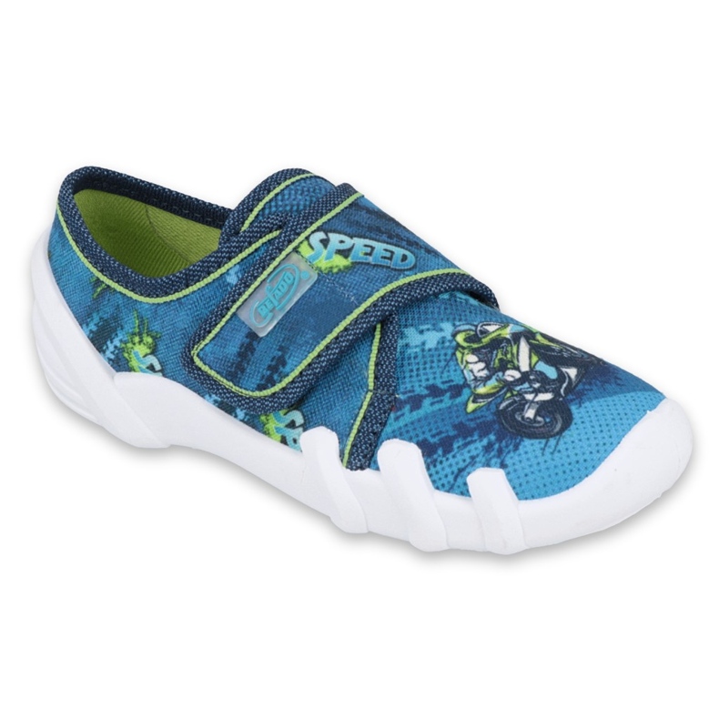 Befado Kinderschuhe 273Y306 blau grün