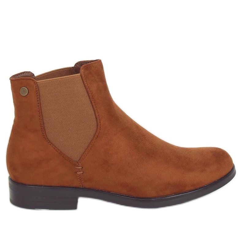 Camel 8B957 Camel Chelsea-Boots für Damen braun