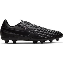 Nike Tiempo Legend 8 Club FG / MG AT6107 010 Fußballschuhe schwarz schwarz