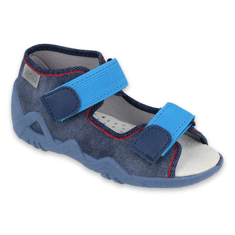 Befado gelbe Kinderschuhe 350P015 navy blau blau