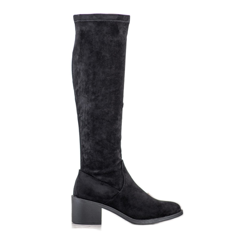 Filippo Slip-On Stiefel mit Absatz schwarz