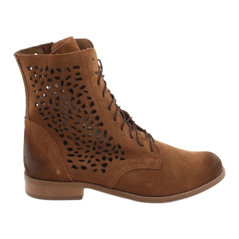 Nicole Camel Meridan-Stiefel aus Leder für Damen braun