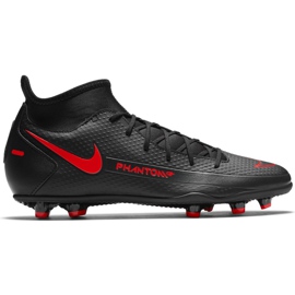 Nike Phantom Gt Club Df FG / MG CW6672 060 Fußballschuhe schwarz schwarz