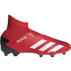 Adidas Predator 20.3 Ll Fg Jr EF1907 Fußballschuhe rot schwarz rot