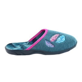 Befado farbige Damenschuhe 235D166 mehrfarbig blau rosa