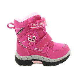 American Club Softshell Stiefel mit HL47 / 20 Pink Membran
