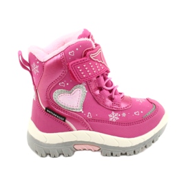 American Club Softshell Stiefel mit HL48 / 20 Pink Membran silber