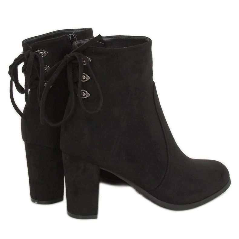 Klassische schwarze High Heels 6782-1 Schwarz