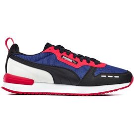 Herrenschuhe Puma R78 marineblau-rot-weiß-schwarz 373117 09 mehrfarbig