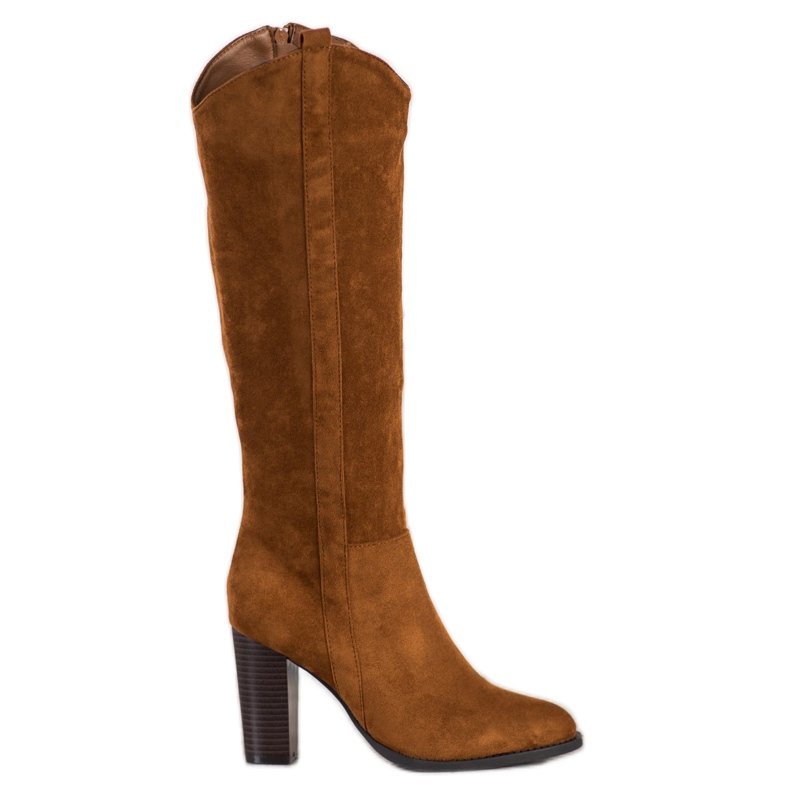 Seastar Stylische Stiefel auf einer Säule braun