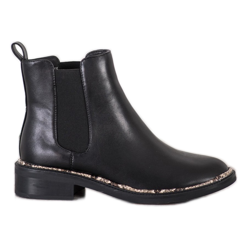 Goodin Chelsea-Boots zum Hineinschlüpfen schwarz
