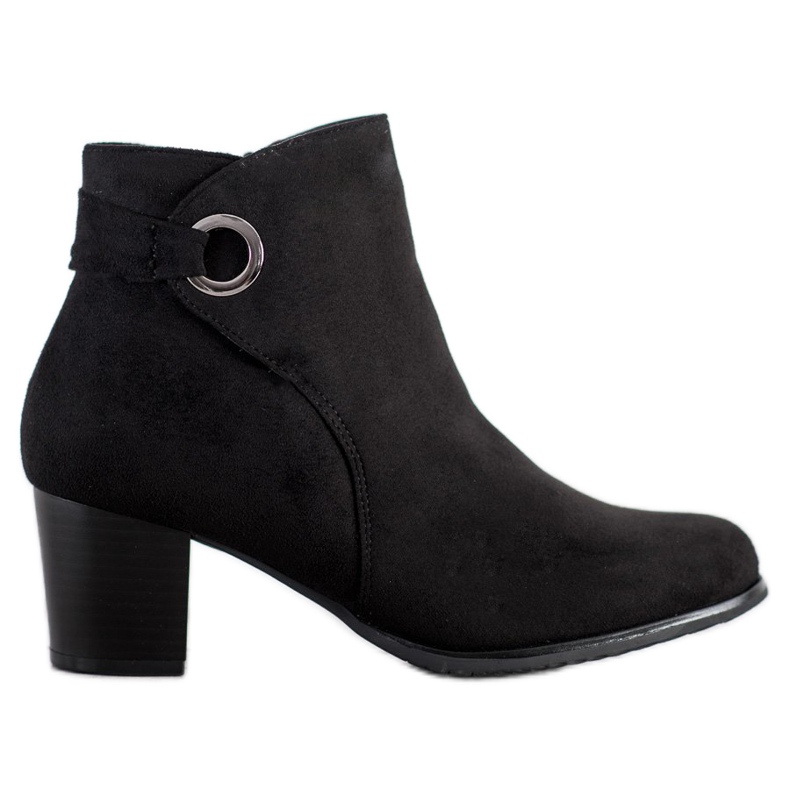 Bequeme schwarze Stiefel
