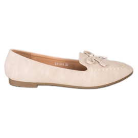 Nio Nio Bequeme beige Loafer