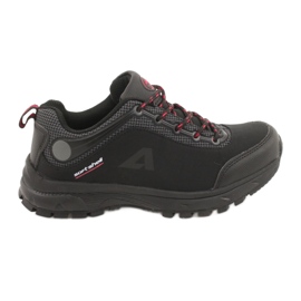 American Club Amerikanische wasserdichte Softhell Sportschuhe HL04 / 20 schwarz rot grau
