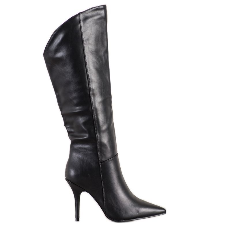 Seastar Stiefel mit hohem Absatz schwarz