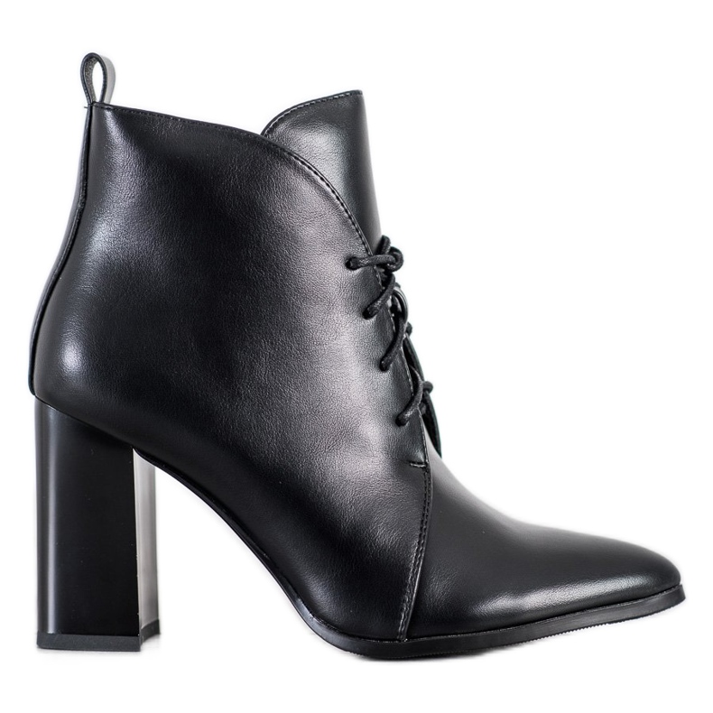 Goodin Elegante Schnürstiefel schwarz