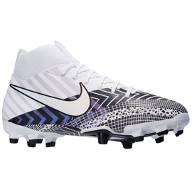 Nike Mercurial Superfly 7 Academy Mds FG / MG Junior BQ5409 110 Fußballschuh weiß weiß