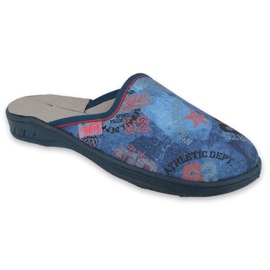 Befado farbige Kinderschuhe 707Y415 blau