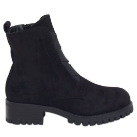 Schwarze Stiefel für Damen schwarz 0-367 Schwarz